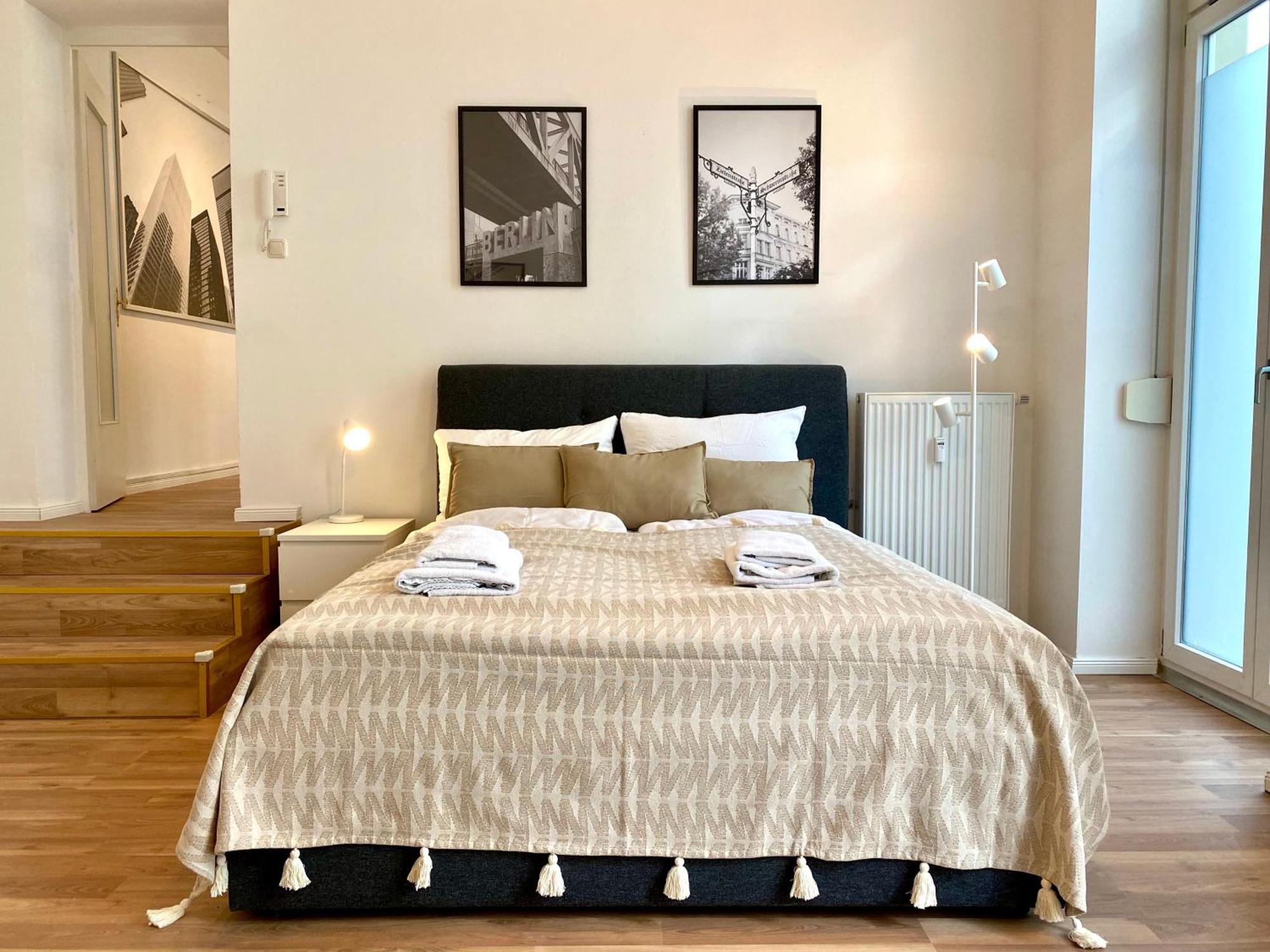 Апартаменты Homely - Spacious Flat Quiet, Friedrichstrasse, River